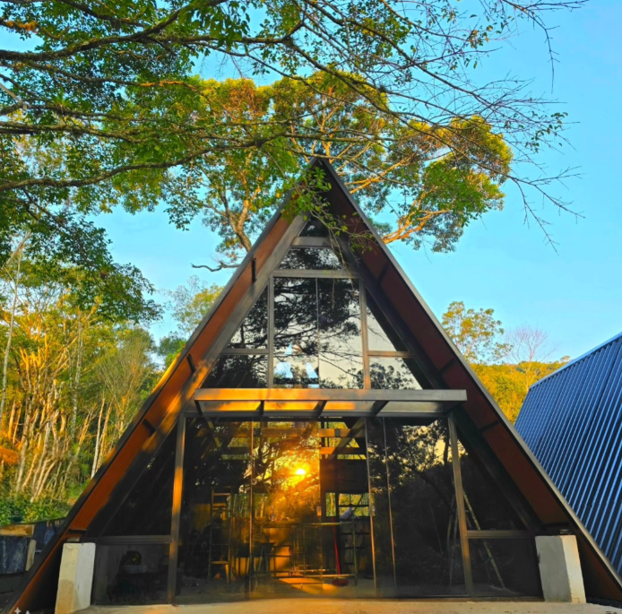Espaço de Eventos, Arquitetura integrada à natureza